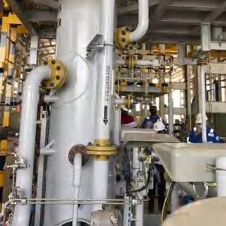 Mechanical and piping installation detail