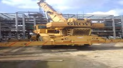 Process gas compressor project crane